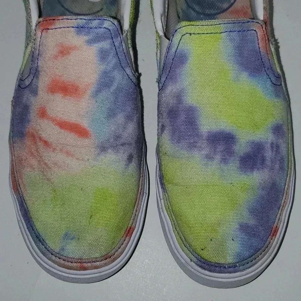 Nike Court Legacy Tie Dye Slip On Shoes Women's Size 8.5 - Picture 11 of 15